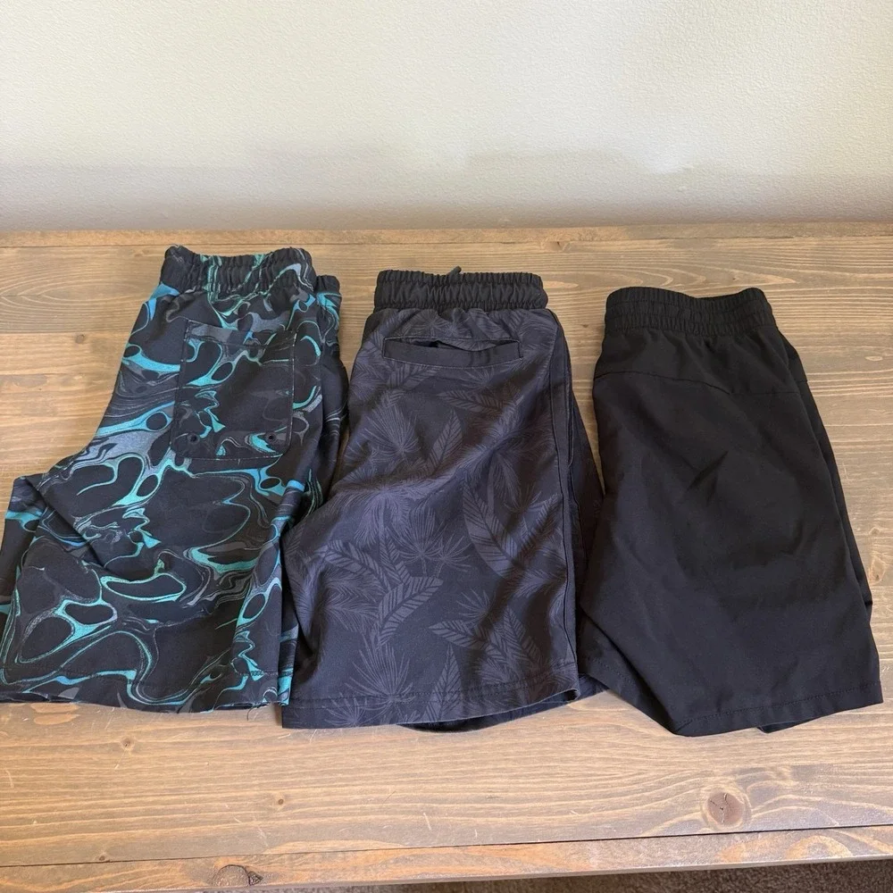 All In Motion/Old Navy Boys Medium Athletic Shorts Bundle Sports Casual